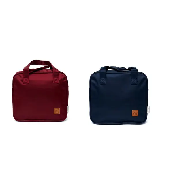 Lancheira Térmica Nylon com Alça de Mão Tecido Liso Sortido 22x24x11cm LT003A - Qualis