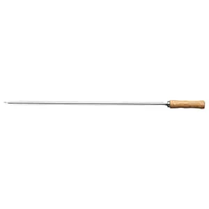 Foto 2 de Espeto Para Churrasco Inox Cabo Madeira 85cm - Tramontina