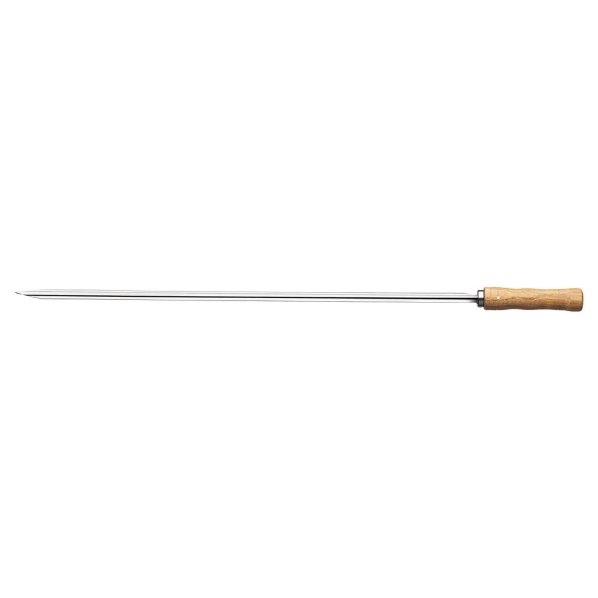 Espeto Para Churrasco Inox Cabo Madeira 95cm - Tramontina