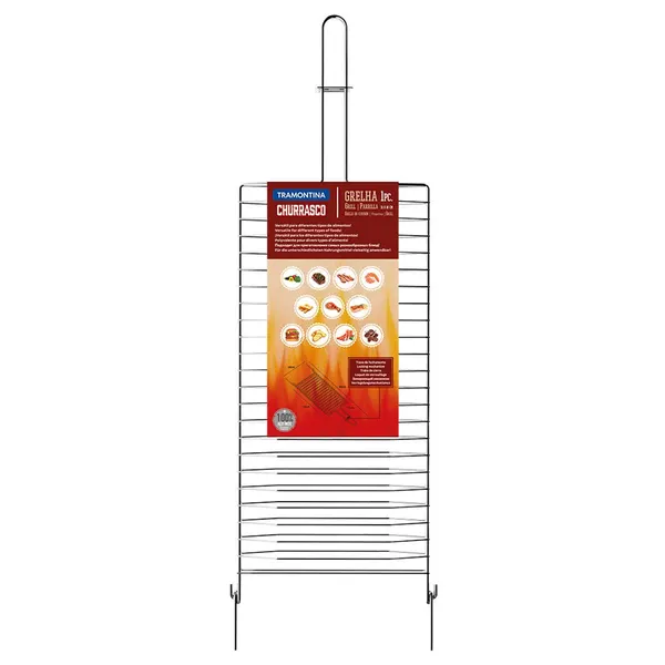 Foto 3 de Grelha Aço Inox 56x18,2x2,6cm - Tramontina