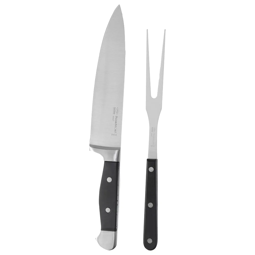Conjunto para Churrasco Trinchante Premium Aço 2 Peças 7556602 - Western