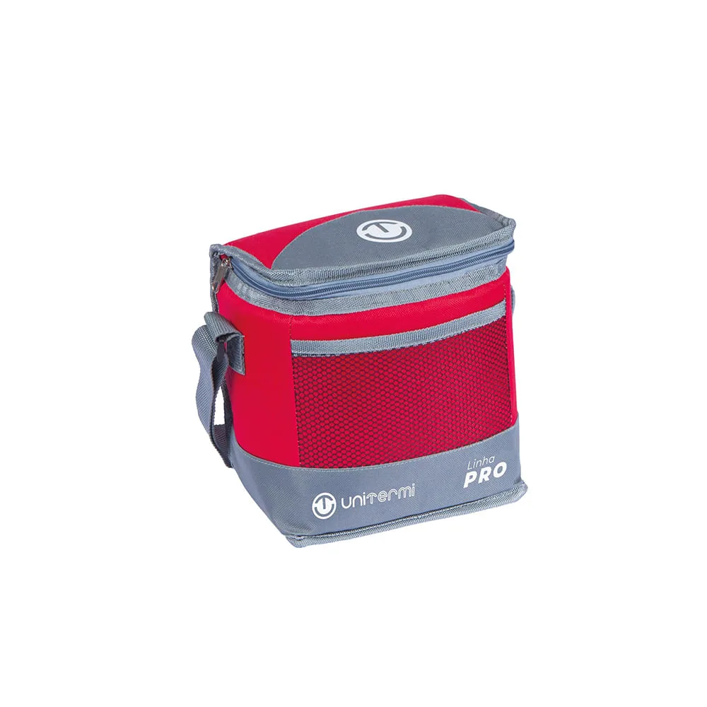 Bolsa Térmica Ice Cooler Poliéster Vermelha 7l 63102 - Unitermi