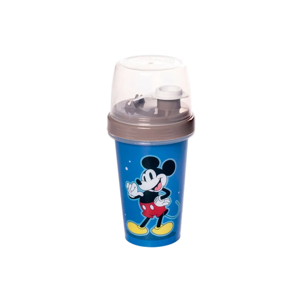 Mini Shakeira Mickey Plástico Fendi 320ml 6578 - Plasútil