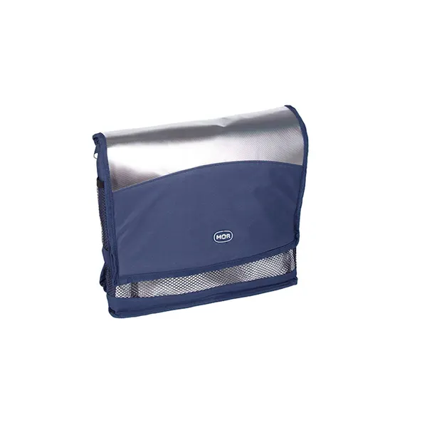 Foto 5 de Bolsa Térmica Poliéster Azul E Prata 10 Litros 3609 - Mor