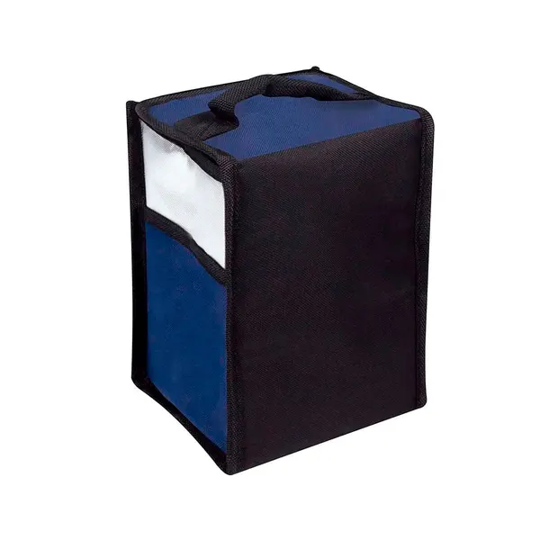 Foto 3 de Bolsa Térmica Poliéster Azul E Prata 5 Litros 3608 - Mor