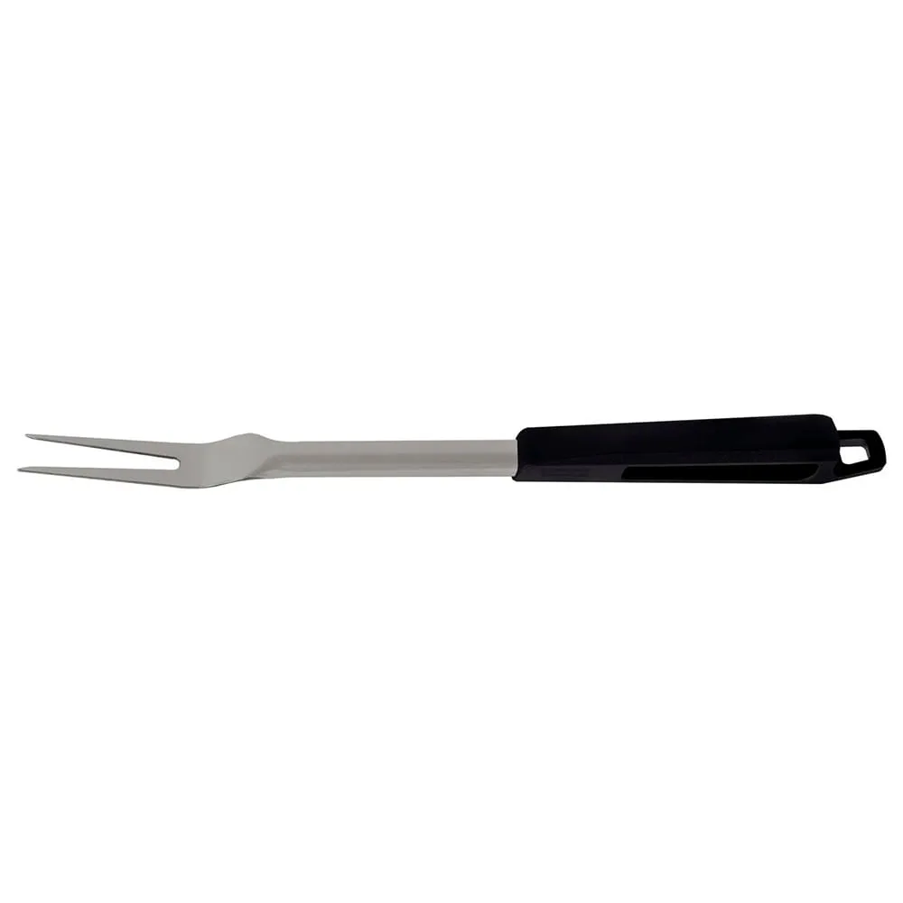 Garfo Trinchante Inox Com Cabo Plástico Preto 46,5x2,7x8cm - Tramontina