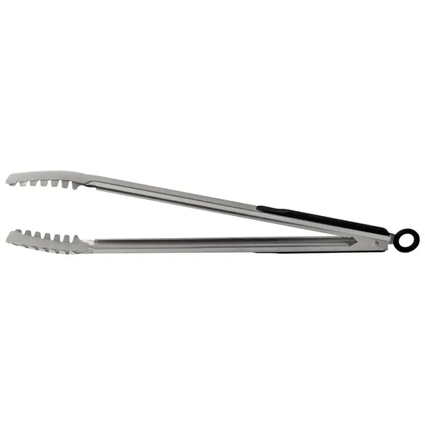 Foto 2 de Pegador Carne Inox Com Cabo Plástico Preto 52,7x3,8x9cm - Tramontina