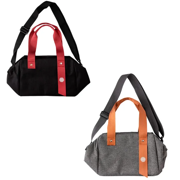 Bolsa Térmica Versátil Com Fecho E Alça Poliéster Catiônico Sortida 24x16x17cm LM1989 - honeyhome