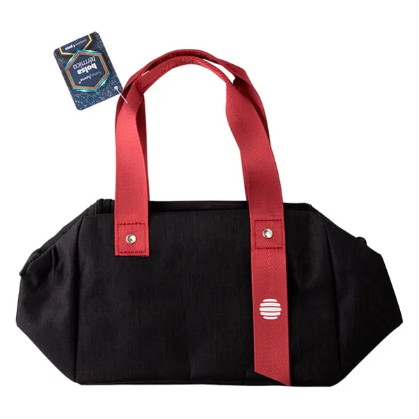 Foto 6 de Bolsa Térmica Versátil Com Fecho E Alça Poliéster Catiônico Sortida 24x16x17cm LM1989 - honeyhome