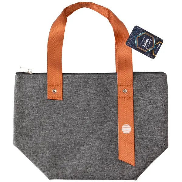 Foto 5 de Bolsa Térmica Versátil Com Fecho E Alça Poliéster Catiônico Sortida 32x14x23cm LM1990 - honeyhome