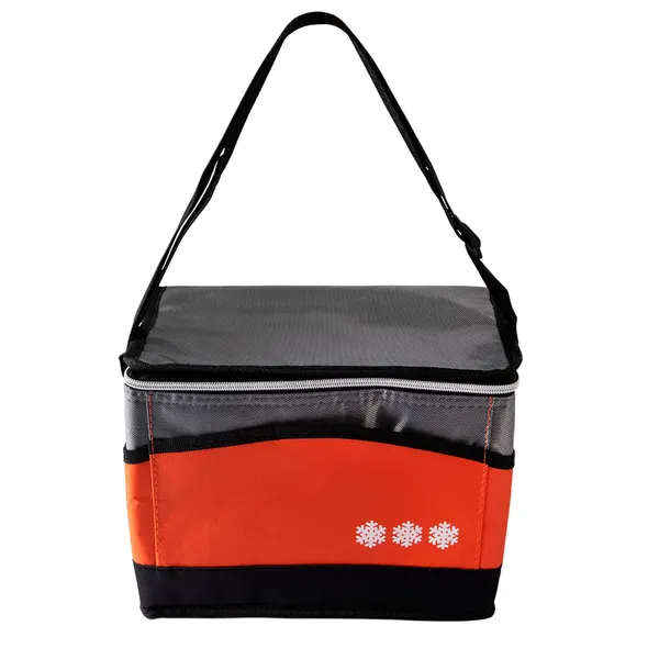 Foto 5 de Bolsa Térmica Com Fecho E Alças P Poliéster Sortida 28x17x20cm LM1993 - honeyhome