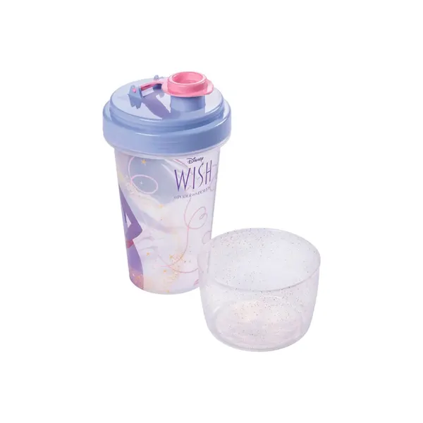 Foto 3 de Mini Shakeira Wish 320ml Azul Zen Plástico 16536 - Plasútil