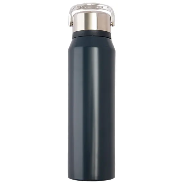 Foto 5 de Garrafa Térmica Portátil Moderna 650ml Inox Tampa Plástica Sortido 26,3x7cm LM2136 - honeyhome
