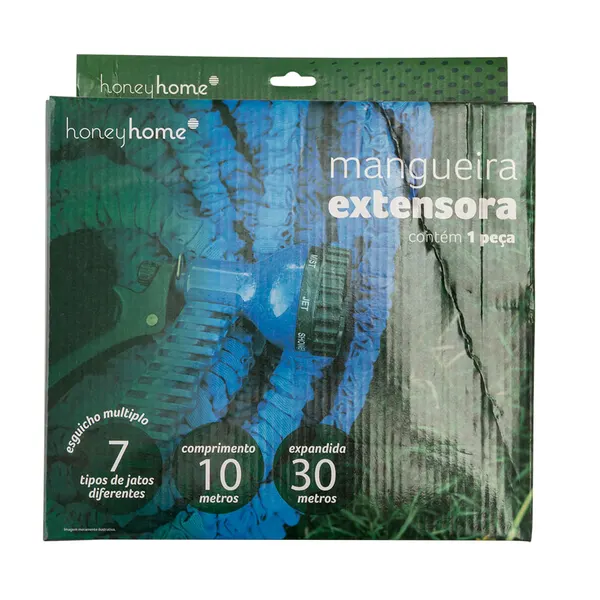 Foto 5 de Mangueira de Jardim Extensora Mágica 10m a 30m com Esguicho Ajustável Sortida - honeyhome