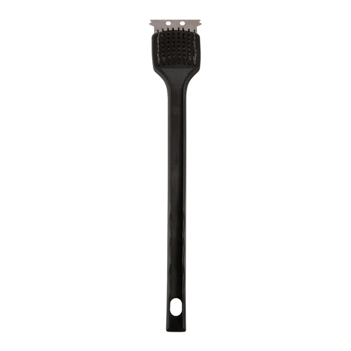 Escova E Raspador Para Grelha Cabo Plástico E Inox 41x7x3cm LM2630BLK - honeyhome