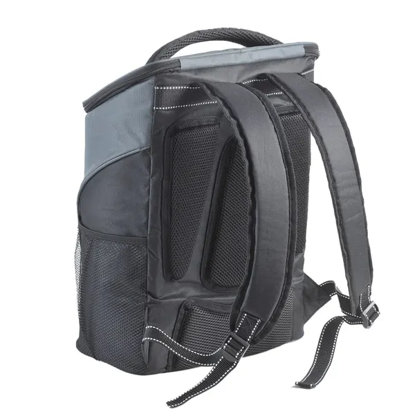 Foto 2 de Mochila Térmica Impermeável Tropical Poliéster Preto 18l 9000017903 - Soprano