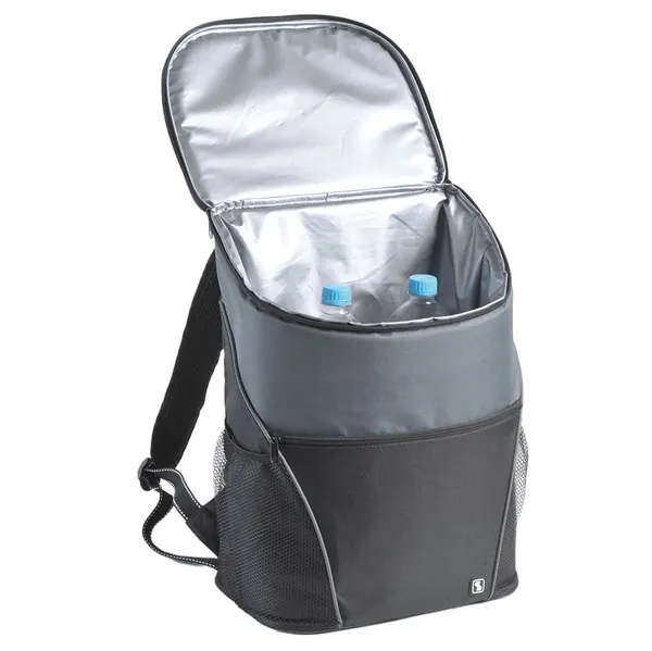 Foto 3 de Mochila Térmica Impermeável Tropical Poliéster Preto 18l 9000017903 - Soprano