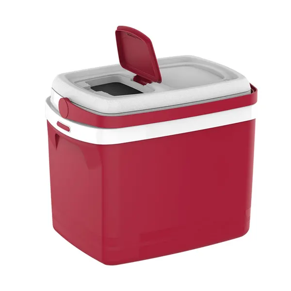 Foto 2 de Caixa Térmica Tropical Plástico Vermelho 32 Litros - Soprano