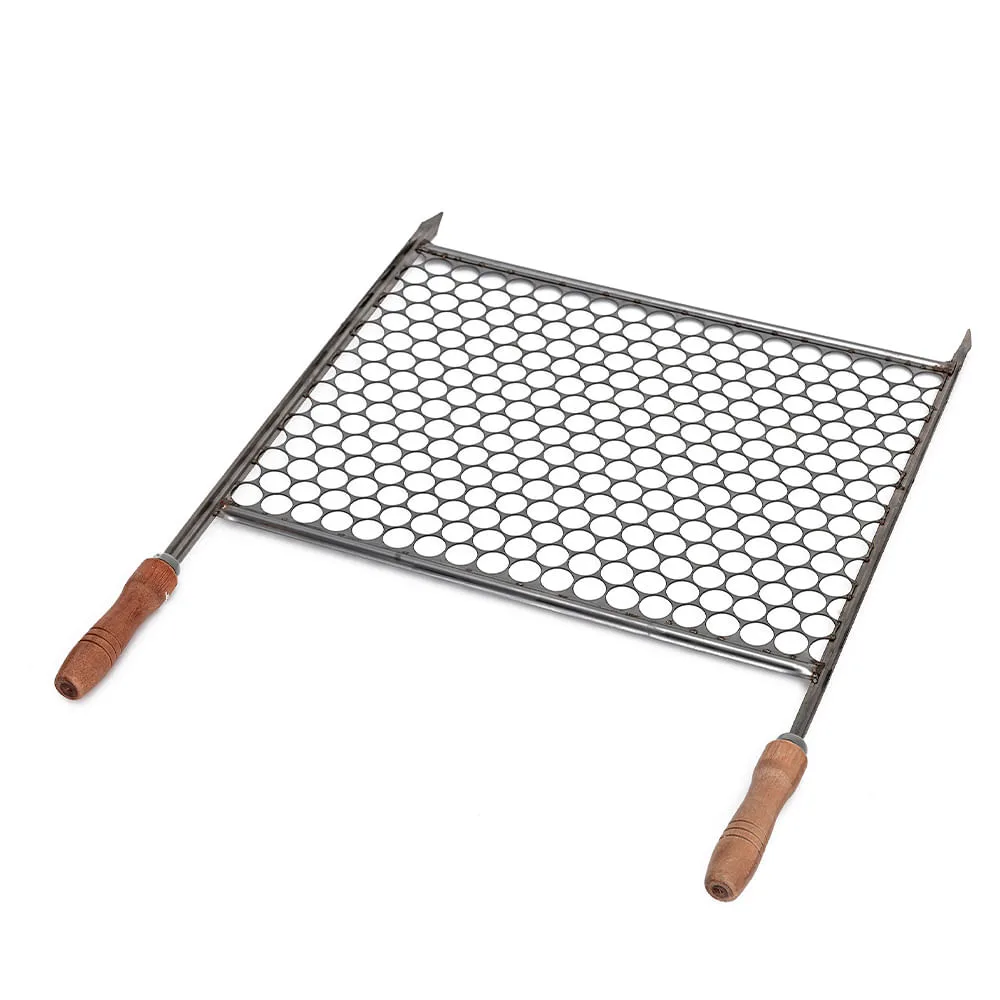 Grelha Moeda Aço Inox 37x48cm CR559 - Utimil