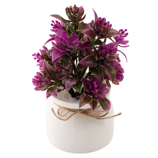 Foto 5 de Vaso com Plantas Sortidas Harmonia Plástico PP e PVC 9,5x9,5x20cm LM3724 - honeyhome