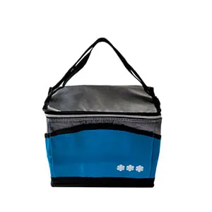 Foto 6 de Bolsa Térmica Duplo Compartimento Poliéster 21x14x21cm LM1995 - honeyhome