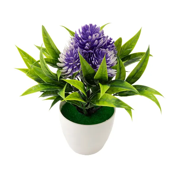 Foto 4 de Vaso Flores Sortido Harmonia Plástico PP e PVC 7,5x7,5x15,5cm LM3728 - honeyhome
