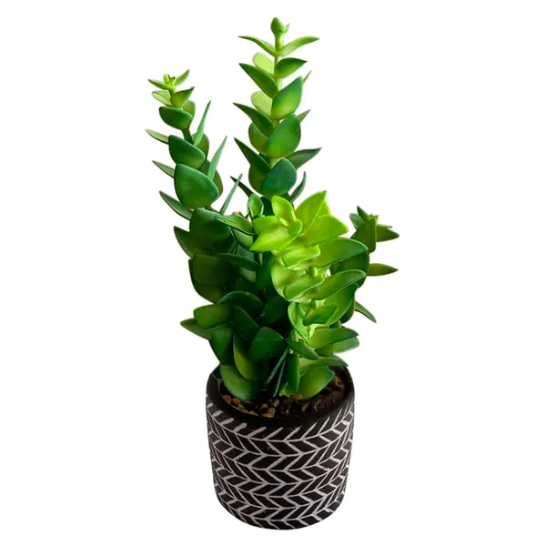 Foto 2 de Vaso Plantas Sortido Harmonia Cimento e Plástico PVC 9,8x9,8x28cm LM3809 - honeyhome