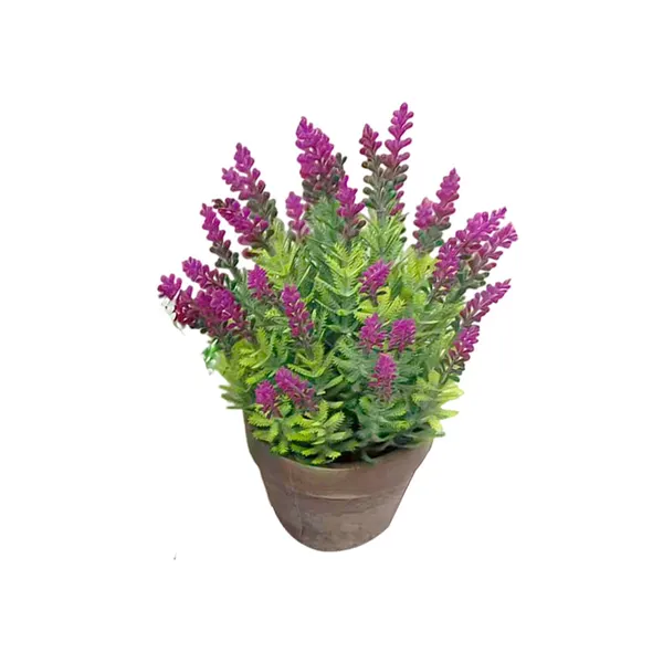 Foto 2 de Vaso Plantas Sortido Harmonia Cimento e Plástico PE 9,5x9,5x23cm LM3814 - honeyhome