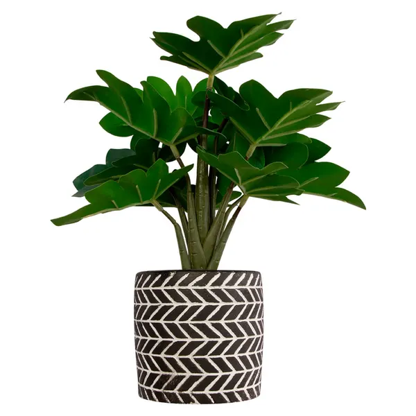 Foto 3 de Vaso Plantas Sortido Harmonia Cimento e Plástico PVC 9,8x9,8x28cm LM3809 - honeyhome