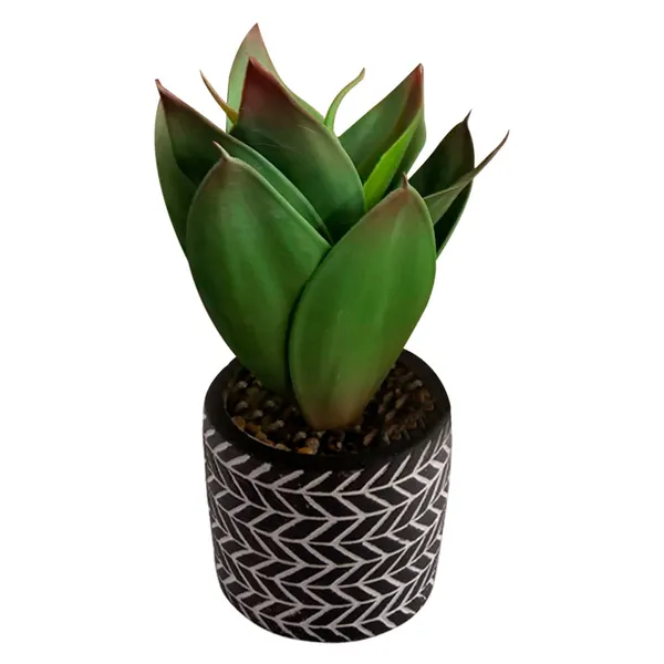 Foto 4 de Vaso Plantas Sortido Harmonia Cimento e Plástico PVC 9,8x9,8x28cm LM3809 - honeyhome