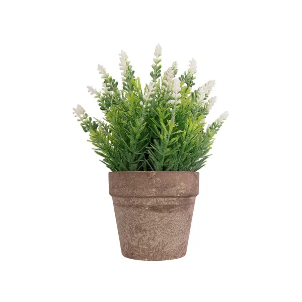 Foto 3 de Vaso Plantas Sortido Harmonia Cimento e Plástico PE 9,5x9,5x23cm LM3814 - honeyhome