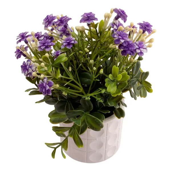 Foto 2 de Vaso de Flores Harmonia Sortido Polpa e Plástico PE 8x8x22cm LM3820 - honeyhome