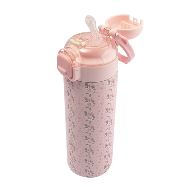 Foto 9 de Squeeze 700ml Estampada Sortida Inox 9,5x7,8x25,5cm Ref. LM4320 - HoneyHome