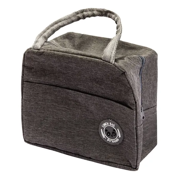 Foto 3 de Bolsa Térmica Com Alça Sortida 100% Algodão Oxford 300d E Filme Alumínio 23x11x19,5cm LM4024 - honeyhome