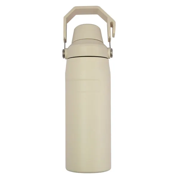 Foto 4 de Squeeze 600ml Alça Transporte Inox Sortida 10x7,5x23,5cm LM4317 - honeyhome