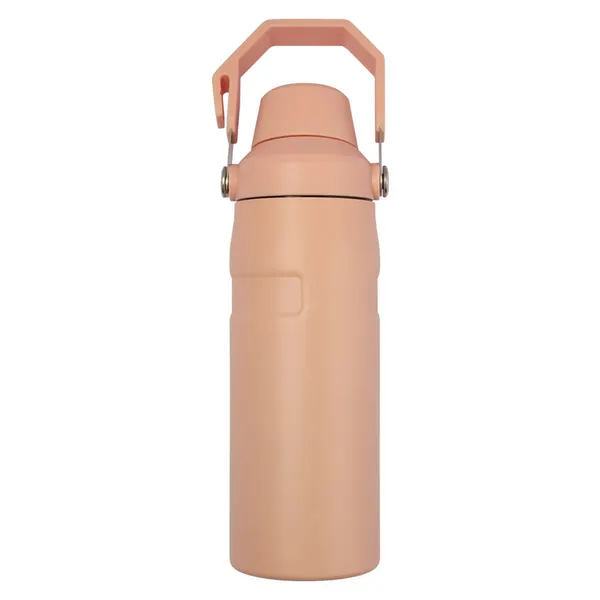 Foto 5 de Squeeze 600ml Alça Transporte Inox Sortida 10x7,5x23,5cm LM4317 - honeyhome