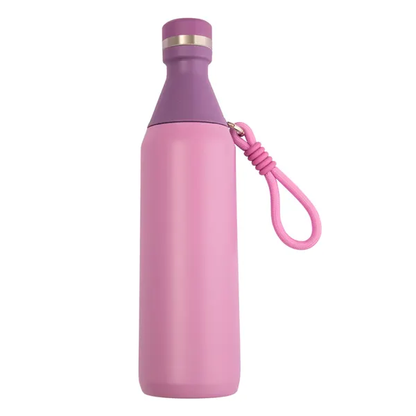 Foto 2 de Squeeze 500ml Alça Transporte Inox Sortida LM4318 - honeyhome