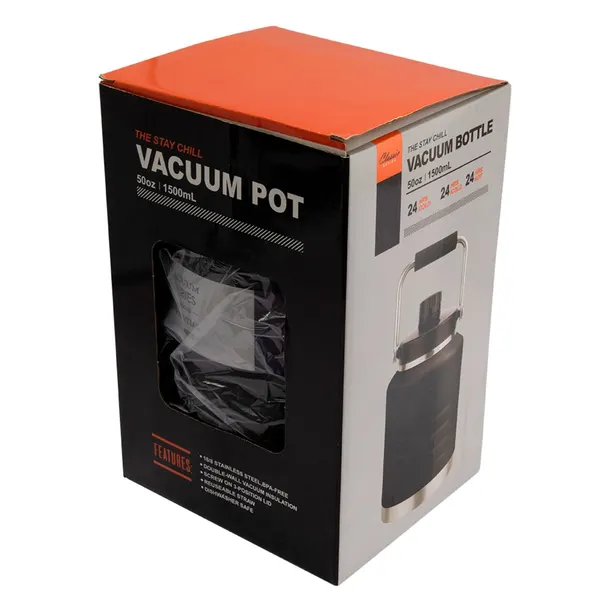 Foto 7 de Squeeze 1,5L Alça Transporte Inox Sortida LM4319 - honeyhome