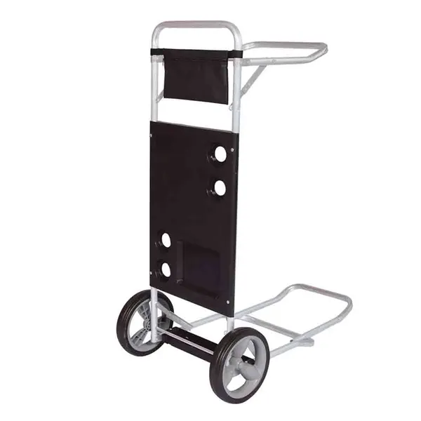 Carrinho de Praia Com Avanço Para Caixa Térmica Preto Ref.2596 Mor