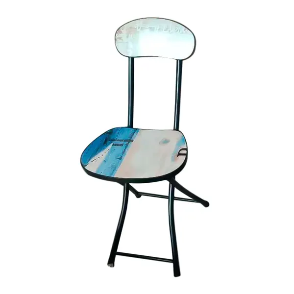 Foto 2 de Cadeira Dobrável Sortida Suporta Até 80kg Mdf, Plástico, Ferro 30x24x69cm LM4095 - honeyhome
