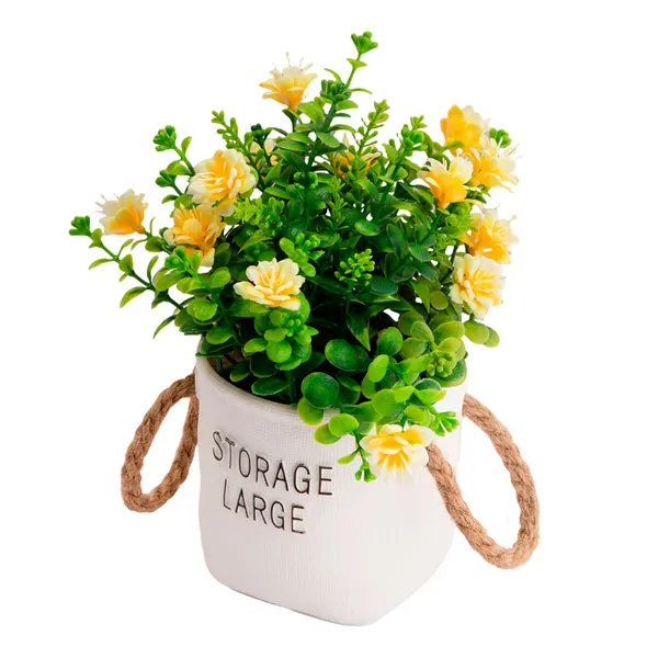 Foto 9 de Vaso Frases Alças Planta Sortida Harmonia Plástico 10x10x19,5cm LM3723 - honeyhome