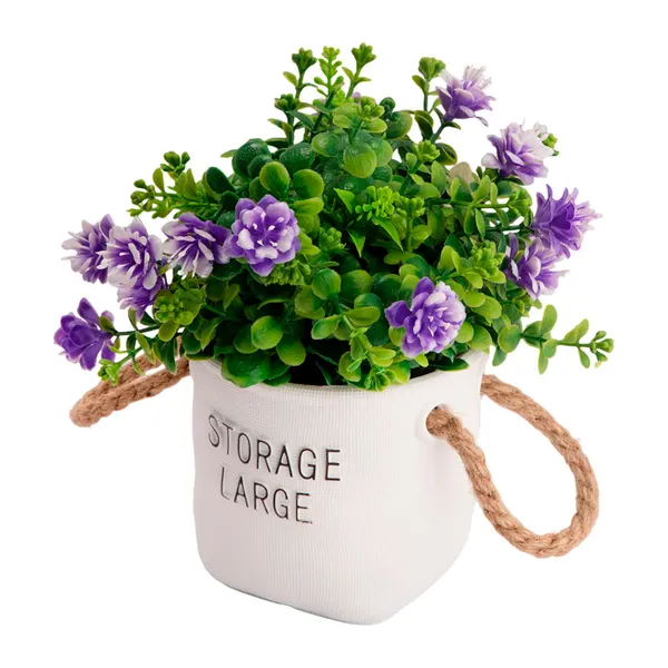 Foto 10 de Vaso Frases Alças Planta Sortida Harmonia Plástico 10x10x19,5cm LM3723 - honeyhome