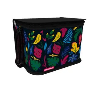 Foto 2 de Bolsa Termica Urbana Com Bolso Lateral Decorada 9,5 Litros 9000028198 - Soprano