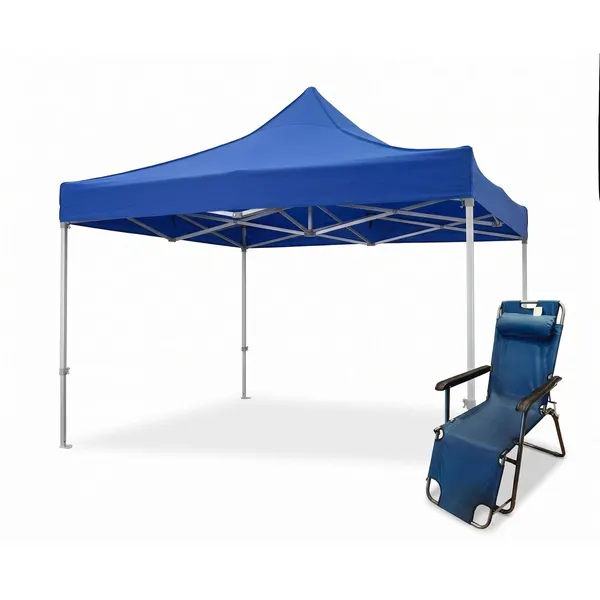Kit 1 Tenda Gazebo + 1 Espreguiçadeira - Honey Home