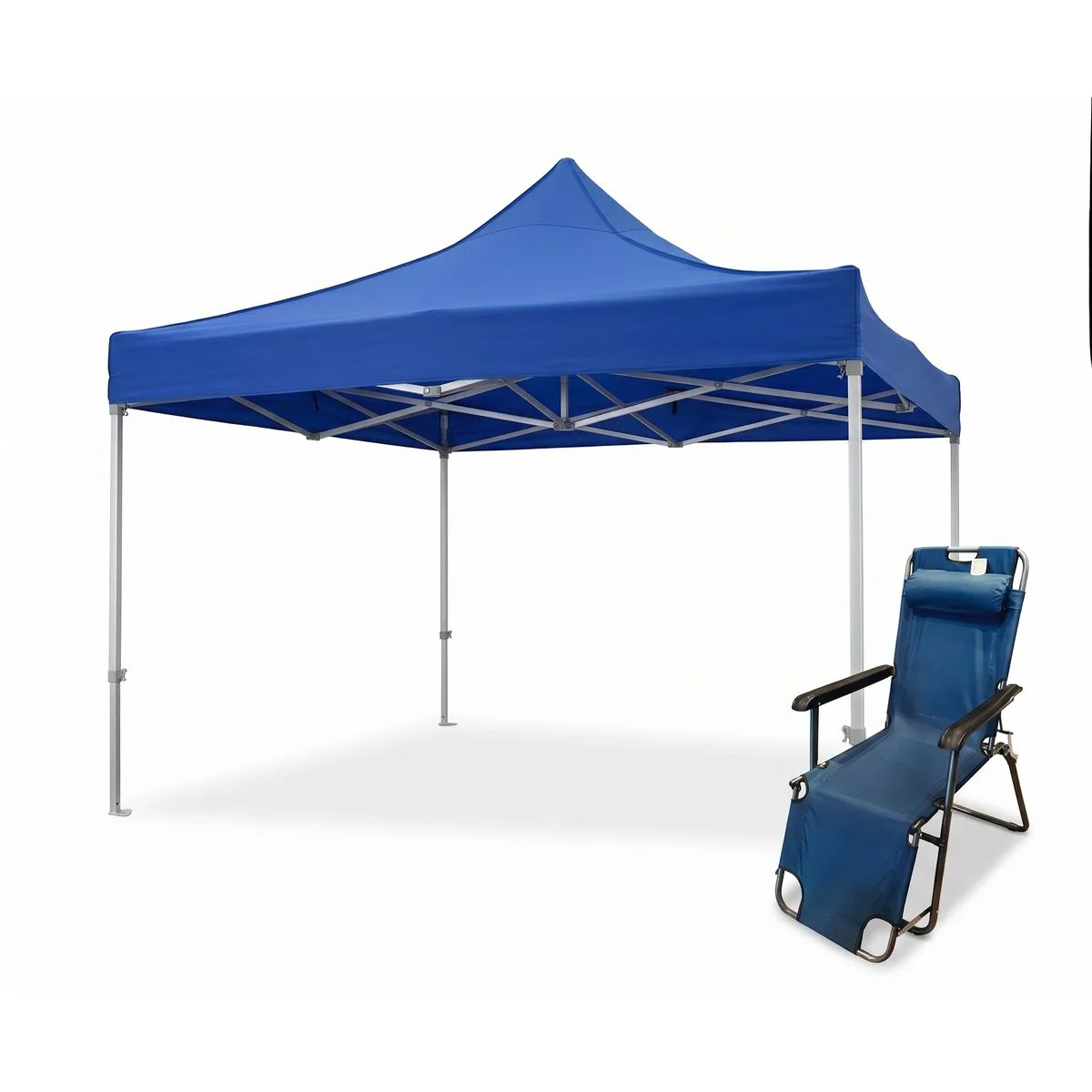 Kit 1 Tenda Gazebo + 1 Espreguiçadeira - Honey Home